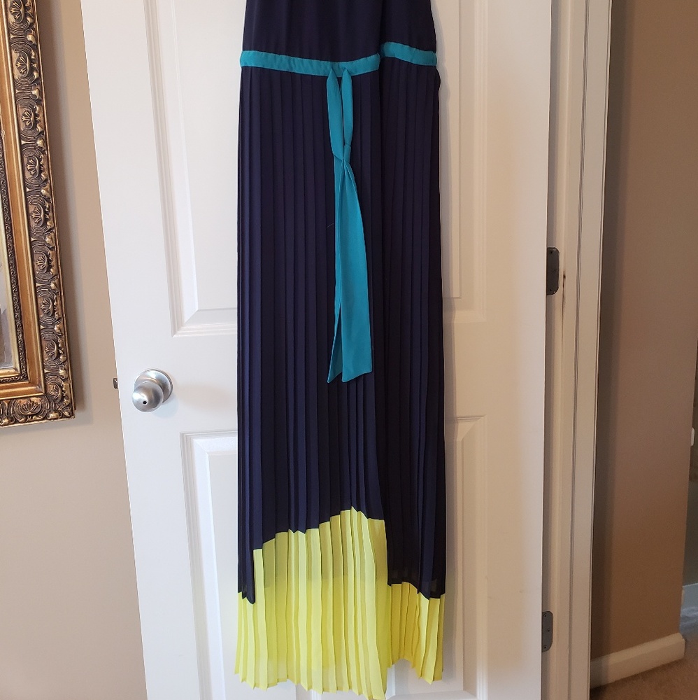 Chiffon halter dress